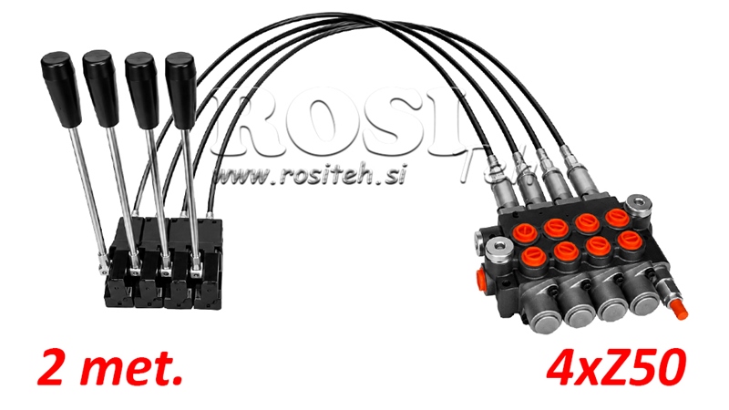 KIT 4xZ50 + JOYSTICK 1 ΘΕΣΗ L2000