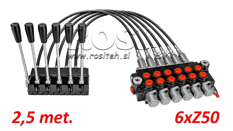 KIT 6xZ80 + JOYSTICK 1 ΘΕΣΗ L2500