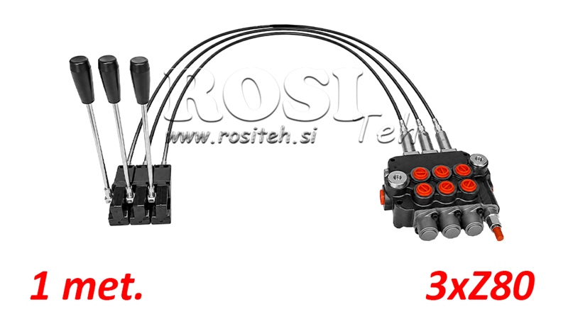 KIT 3xZ80 + JOYSTICK 1 ΘΕΣΗ L1000