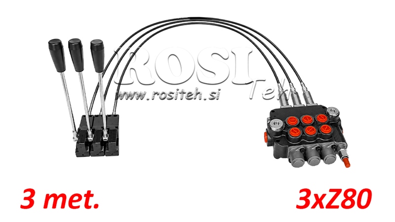 KIT 3xZ80 + JOYSTICK 1 ΘΕΣΗ L3000