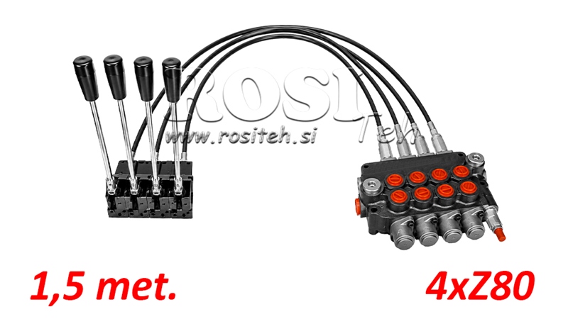 KIT 4xZ80 + JOYSTICK 1 ΘΕΣΗ L1500