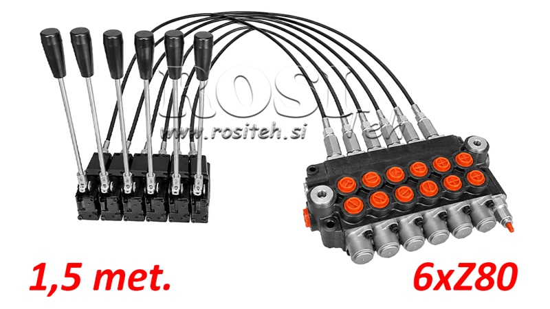 KIT 6xZ80 + JOYSTICK 1 ΘΕΣΗ L1500