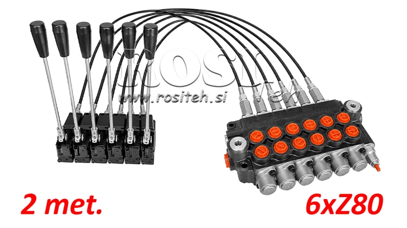 KIT 6xZ80 + JOYSTICK 1 ΘΕΣΗ L2000