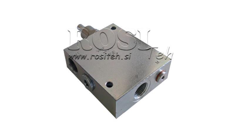 ΔΙΠΛΗ ΒΑΛΒΙΔΑ ΤΑΧΥΤΗΤΑΣ ΚΥΒΟΣ HI-LO VRSP V1230 95lit - 350bar