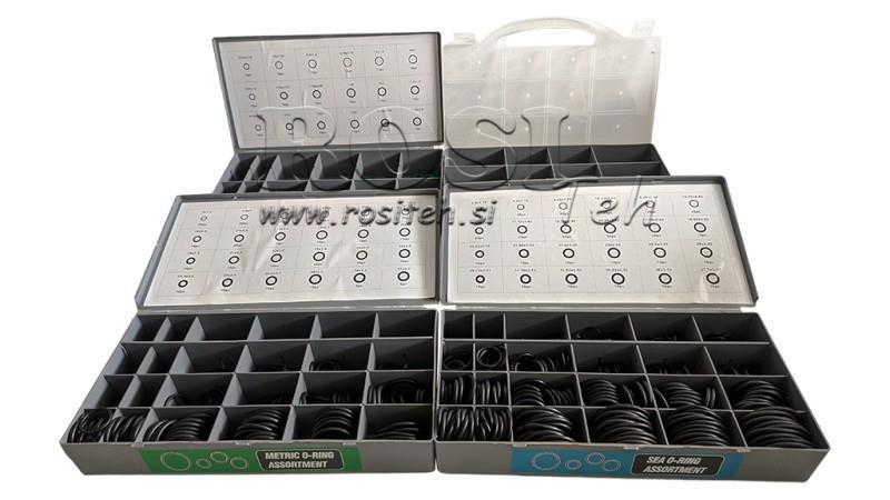 ΣΕΤ ΑΠΟ ΕΛΑΣΤΙΚΕΣ ΣΦΡΑΓΙΔΕΣ 900 τεμ