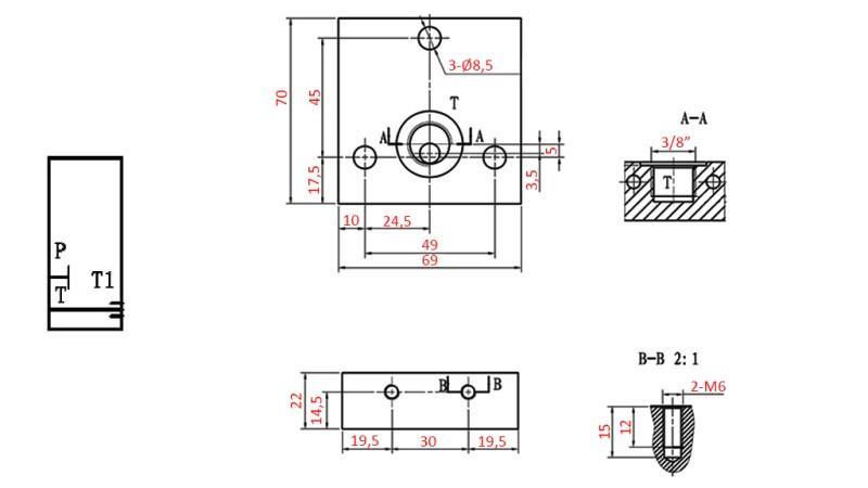 VÝSTUPNÍ SEGMENT PRO VENTIL YEAT-ASSEMBLY