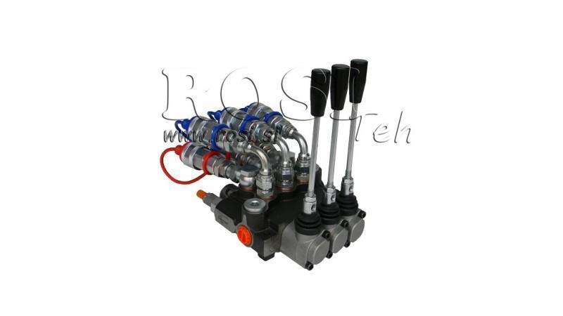 HYDRAULICKÝ VENTIL 3xP40 EXPANZE