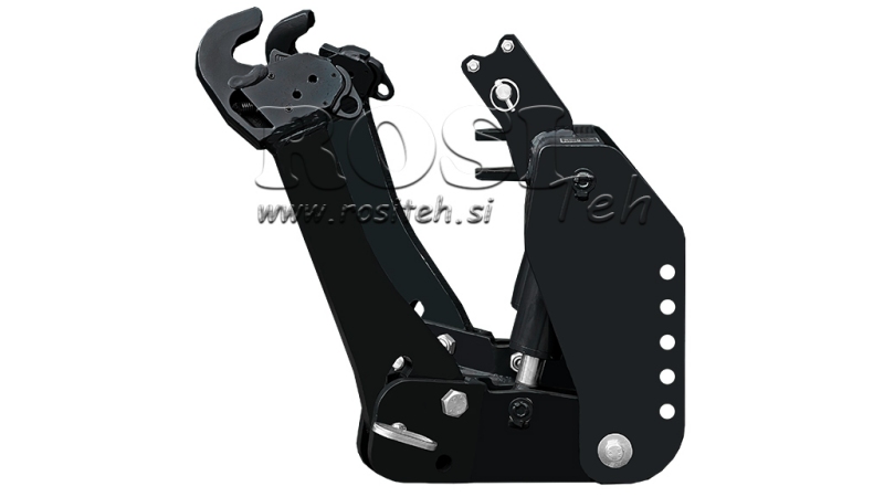 ΜΠΡΟΣΤΙΝΑ ΥΔΡΑΥΛΙΚΑ UNIVERSAL KIT 2KAT ΓΙΑ ΤΡΑΚΤΕΡ 1500KG - ΜΑΥΡΟ (RAL 9005)
