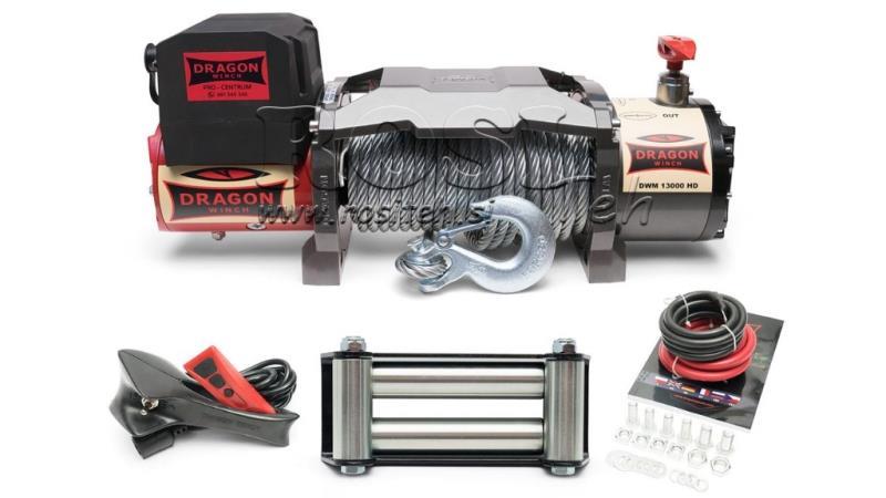 12 V ELEKTRICKÝ VYŤAHOVACÍ PŘÍSTROJ DWM 13000 HD - 5897 kg