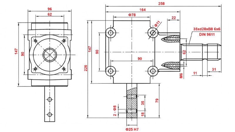 ΓΩΝΙΑΚΟ ΚΙΒΩΤΙΟ L-155J 1: 1.14 (16HP-12KW)