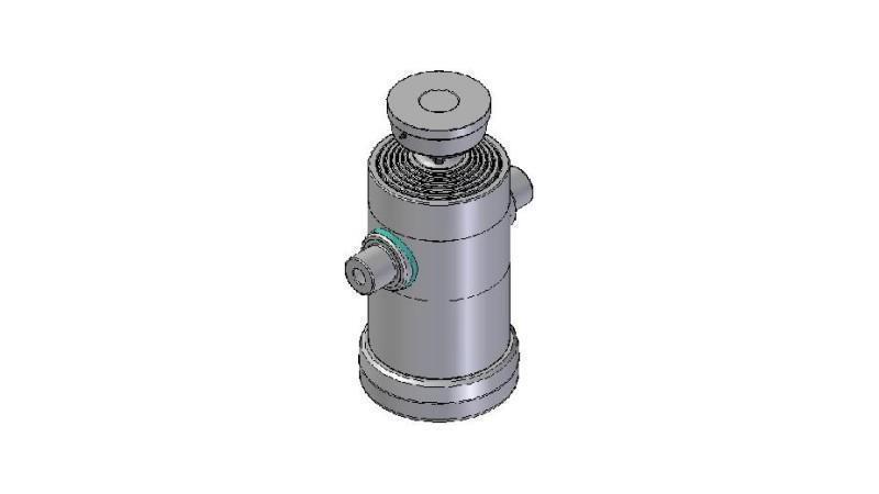 6063S -TELESCOPIC ZYLINDER STANDARD/KUGEL 6 STUFEN HUBLÄNGE 1920 DURCHMESSER 240