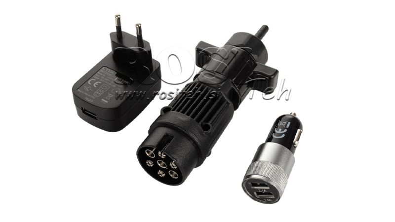 KOMPLET LED MAGNETNIH LUČI - BREZŽIČNA 12/24 V CANBUS