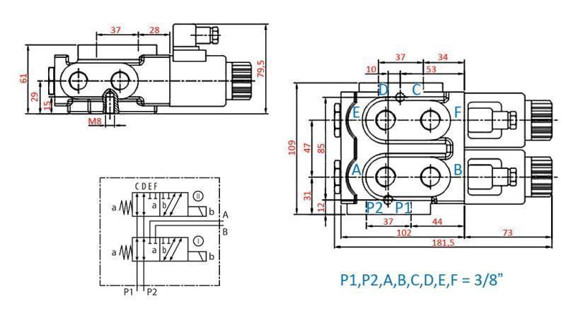 ΒΑΛΒΙΔΑ 8-ΔΡΟΜΩΝ 3/8 12V - 50lit
