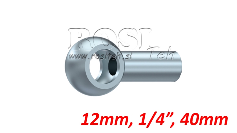 ΜΕΤΑΛΛΙΚΟΣ ΣΩΛΗΝΑΣ BANJO 1/4 40mm