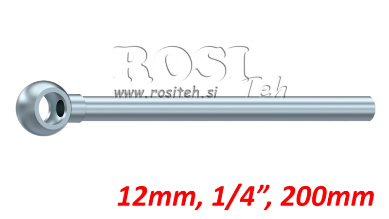 ΜΕΤΑΛΛΙΚΟΣ ΣΩΛΗΝΑΣ BANJO 12mm 1/4 200mm