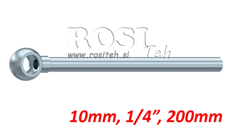 ΜΕΤΑΛΛΙΚΟΣ ΣΩΛΗΝΑΣ BANJO 10mm 1/4 200mm