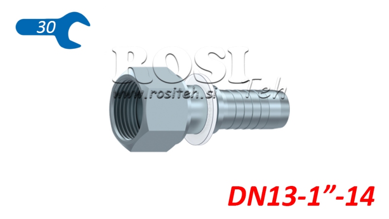 ΥΔΡΑΥΛΙΚΗ ΣΥΝΔΕΣΗ DKORFS ΘΗΛΥΚΟ DN13-1-14