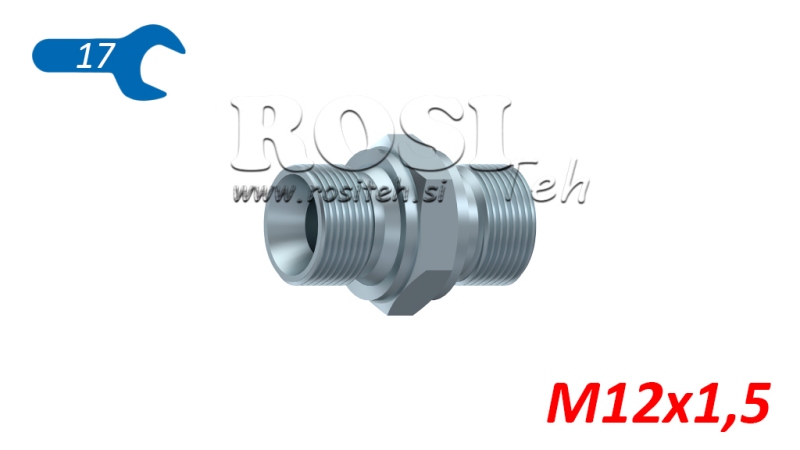ΥΔΡΑΥΛΙΚΗ ΔΙΠΛΗ ΒΑΛΒΙΔΑ BSP M12X1,5