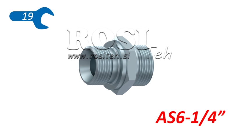 ΥΔΡΑΥΛΙΚΗ ΔΙΠΛΗ ΒΑΛΒΙΔΑ AS6-BSP1/4
