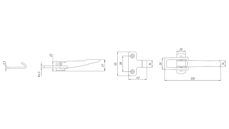 ΚΛΕΙΣΙΜΟ ΠΛΕΥΡΙΚΟΥ ΠΑΝΕΛ ΡΥΜΟΥΛΚΟΥΜΕΝΟΥ, ΤΥΠΟΥ NAPA XL