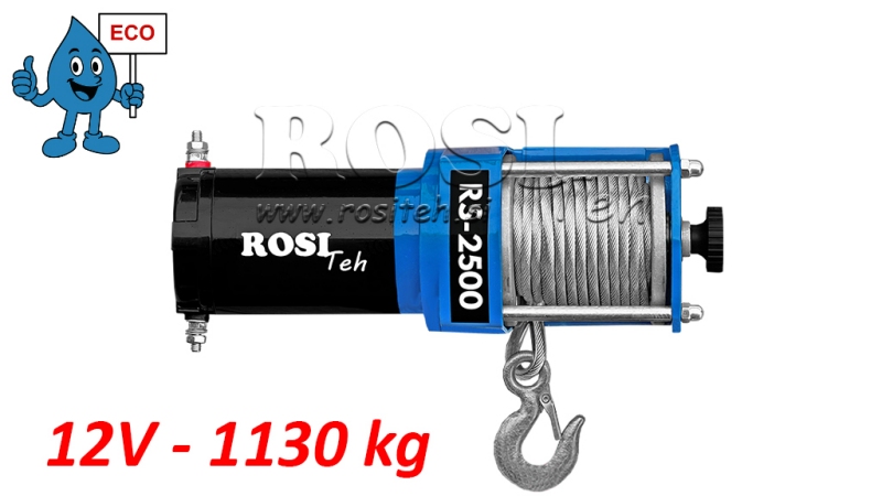 12 V ΗΛΕΚΤΡΙΚΌ ΒΑΡΟΎΛΚΟ RS-2500 - 1130 kg - ECO