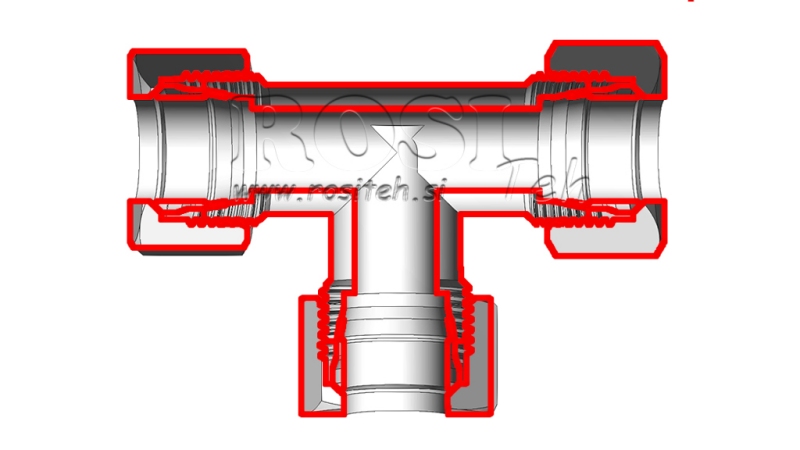 ΥΔΡΑΥΛΙΚΟ Τ-ΚΟΜΜΑΤΙ L-15 ΜΕ ΝΑΤ