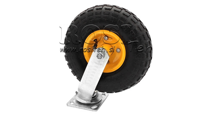 ΠΝΕΥΜΑΤΙΚΟΣ ΤΡΟΧΟΣ 27/30cm ΜΕ ΣΤΑΘΕΡΗ ΒΑΣΗ SC100