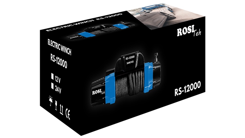 24 V ΗΛΕΚΤΡΙΚΌ ΒΑΡΟΎΛΚΟ RS-12000 - 5440 kg - ΣΥΝΘΕΤΙΚΌ ΣΧΟΙΝΊ - ECO