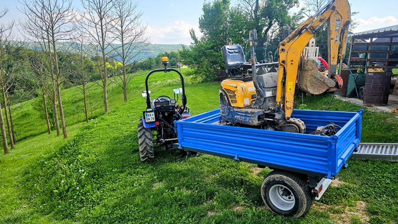 ΣΕΛΙΔΑ ΓΙΑ ΡΥΜΟΥΛΚΟΥΜΕΝΟ ΤΡΕΙΛΕΡ 2 ΜΕΤΡΩΝ - ΥΨΟΣ 400 mm