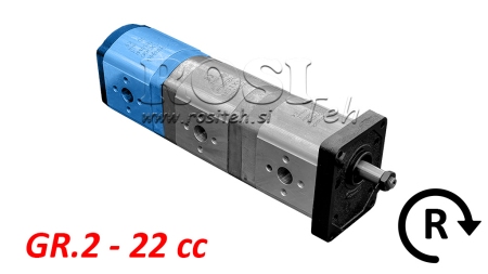 ΥΔΡΑΥΛΙΚΗ ΑΝΤΛΙΑ 20C22X066 ΠΙΣΩ GR.2 22 CC ΔΕΞΙΑ