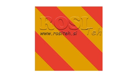 ΠΙΝΑΚΑΣ ΠΡΟΕΙΔΟΠΟΙΗΣΗΣ ΑΛΟΥΜΙΝΙΟΥ ΓΙΑ ΟΧΗΜΑΤΑ ΚΑΙ ΠΡΟΣΑΡΤΗΜΑΤΑ ΔΙΑΣΤ.423X423MM