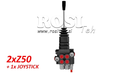 VANĂ HIDRAULICĂ 2XP40 + JOYSTICK