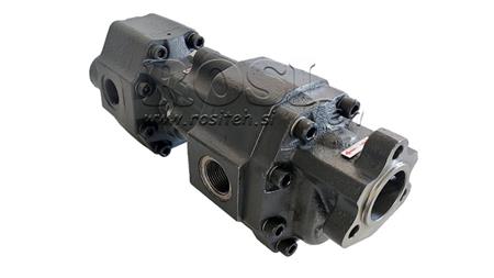 HYDRAULICKÉ ČERPADLO Z LITINY TANDEM 60 60cc-200 bar OTOČNÉ