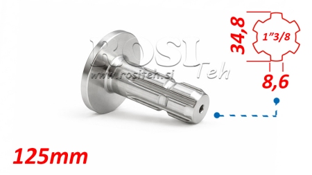 P.T.O. ADAPTÉR S PLOCHOU 1 3/8