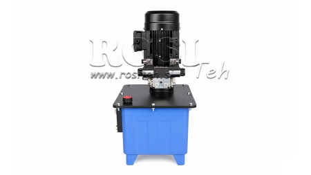 ΜΙΝΙ ΥΔΡΑΥΛΙΚΗ ΜΟΝΑΔΑ ΙΣΧΥΟΣ 380V AC (4 kW) - 8 cc - 12 lit/min - δεξαμενή 25 lit