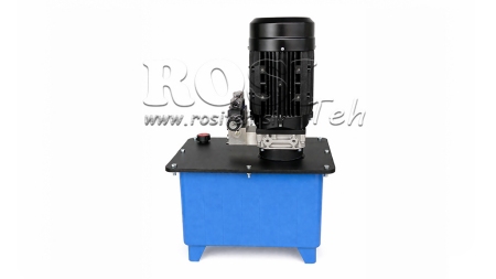 ΜΙΝΙ ΥΔΡΑΥΛΙΚΗ ΜΟΝΑΔΑ ΙΣΧΥΟΣ 380V AC (4 kW) - 8 cc - 12 lit/min - δεξαμενή 25 lit