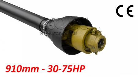 ECO KARDANOVÝ HŘÍDEL 910mm 30-75HP S VOLNOBĚŽNOU SPOJKOU