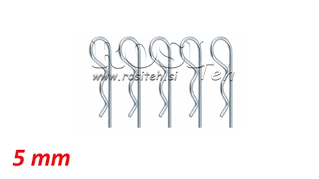 ΑΣΦΑΛΕΙΑ ΣΕ ΚΛΙΠ 5 MM (5 ΤΕΜ)