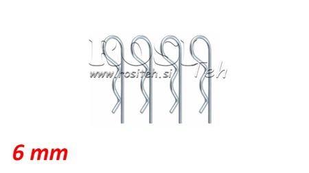 ΑΣΦΑΛΕΙΑ ΣΕ ΚΛΙΠ 6 MM (4 ΤΕΜ)