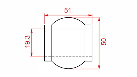 BALL FOR TOP LINK 50/19.3