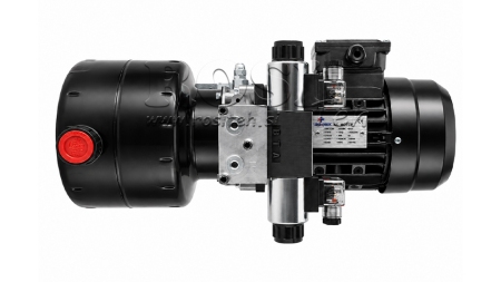 MINI ΥΔΡΑΥΛΙΚΗ ΜΟΝΑΔΑ ΙΣΧΥΟΣ 380V AC (0.75 kW) - 3.7 cc - 5.2 lit/min - δεξαμενή 4 lit