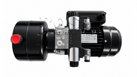 MINI ΥΔΡΑΥΛΙΚΗ ΜΟΝΑΔΑ ΙΣΧΥΟΣ 230V AC (0.75 kW) - 3.7 cc - 5.2 lit/min - δεξαμενή 4 lit