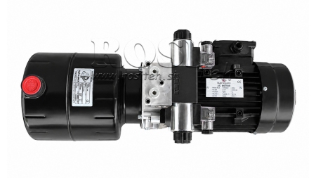 MINI HYDRAULISK POWER-PACK 380V AC (1.5 kW) - 5.8 cc - 8.2 lit/min - tank 6 lit