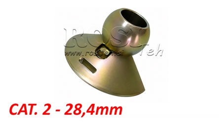 ΜΠΑΛΑ ΓΙΑ ΥΔΡΑΥΛΙΚΑ AUTOMATIC HOOK CAT.2 - 28.4MM