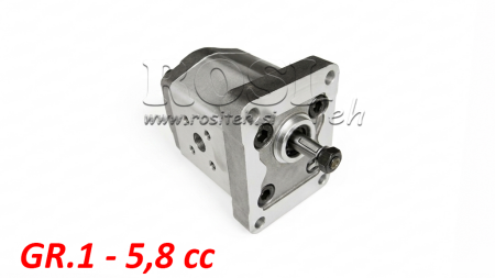 ΥΔΡΑΥΛΙΚΗ ΑΝΤΛΙΑ GR.1 5.8 CC ΔΕΞΙΑ - FLANGES