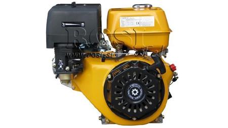 κινητήρας βενζίνης EG4-420cc-9.6kW-13.1HP-3,600 RPM-H-KW25x88.5-χειροκίνητη εκκίνηση
