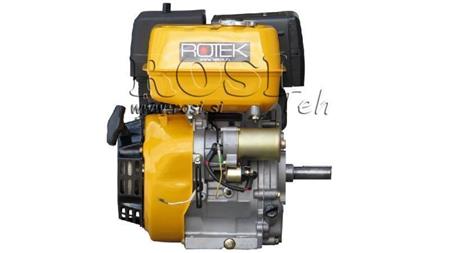 κινητήρας βενζίνης EG4-420cc-9.6kW-13.1HP-3,600 RPM-E-KW25x88.5-ηλεκτρική εκκίνηση