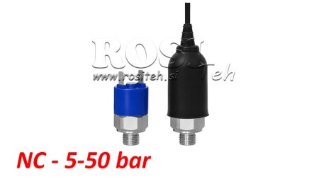 HYDRAULICKÝ TLAKOVÝ SPÍNAČ K4 - NC 5-50 BAR (MAX.200BAR)