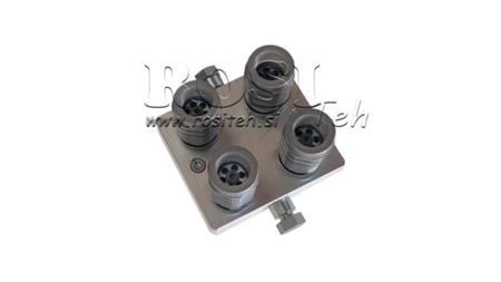 MULTI-FASTER SPOJKA 4cestná BSP1/2 NOVÝ TYP SPOJOVACÍ ČÁSTI