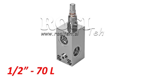 HÜDRAULILINE RÕHU REGULAATOR VMP 1/2 10-180 BAR - 70LIT